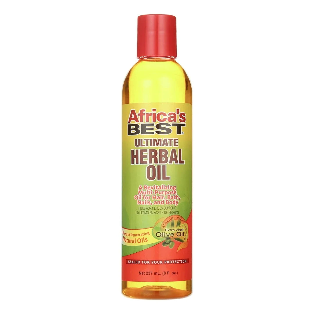 Africa's Best Ultimate Herbal Oil – Ultimate Herbal Oil 8 oz bottle front