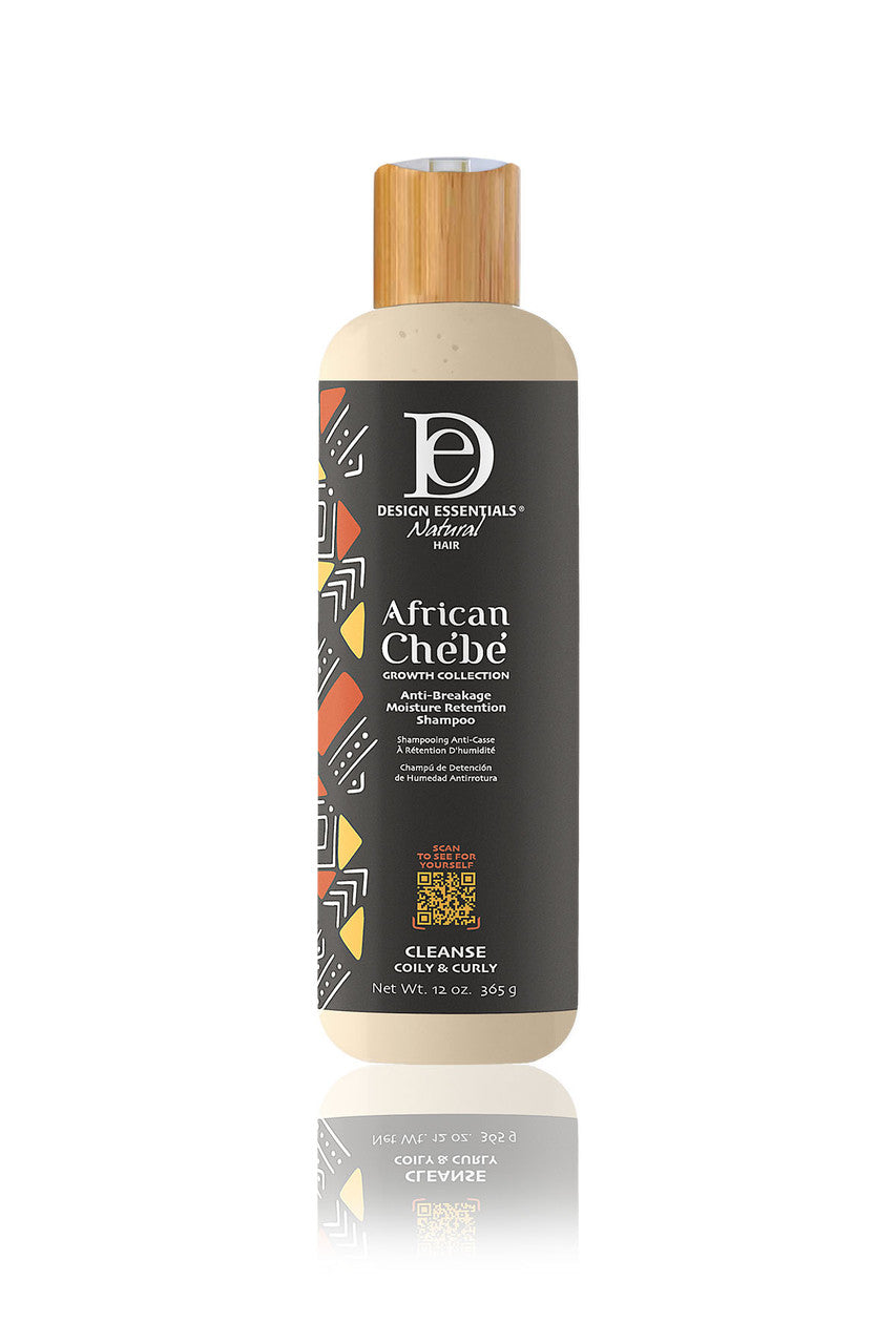 Design Essentials Chebe Anti-Breakage Moisture Retention Shampoo 12 oz Gran Beauty USA