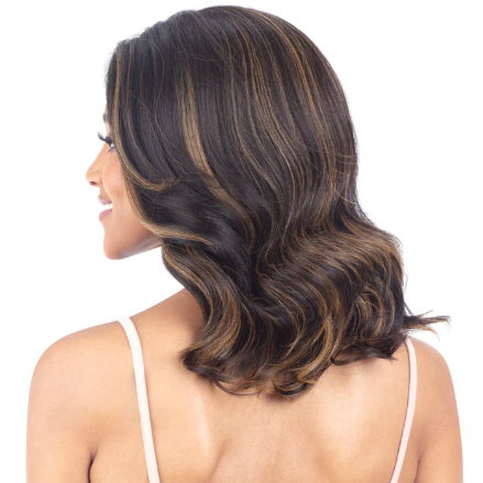 Model Model Miss Divine Glueless Human Hair Blend HD Lace Front Wig - GIA - Ear to Ear Lace