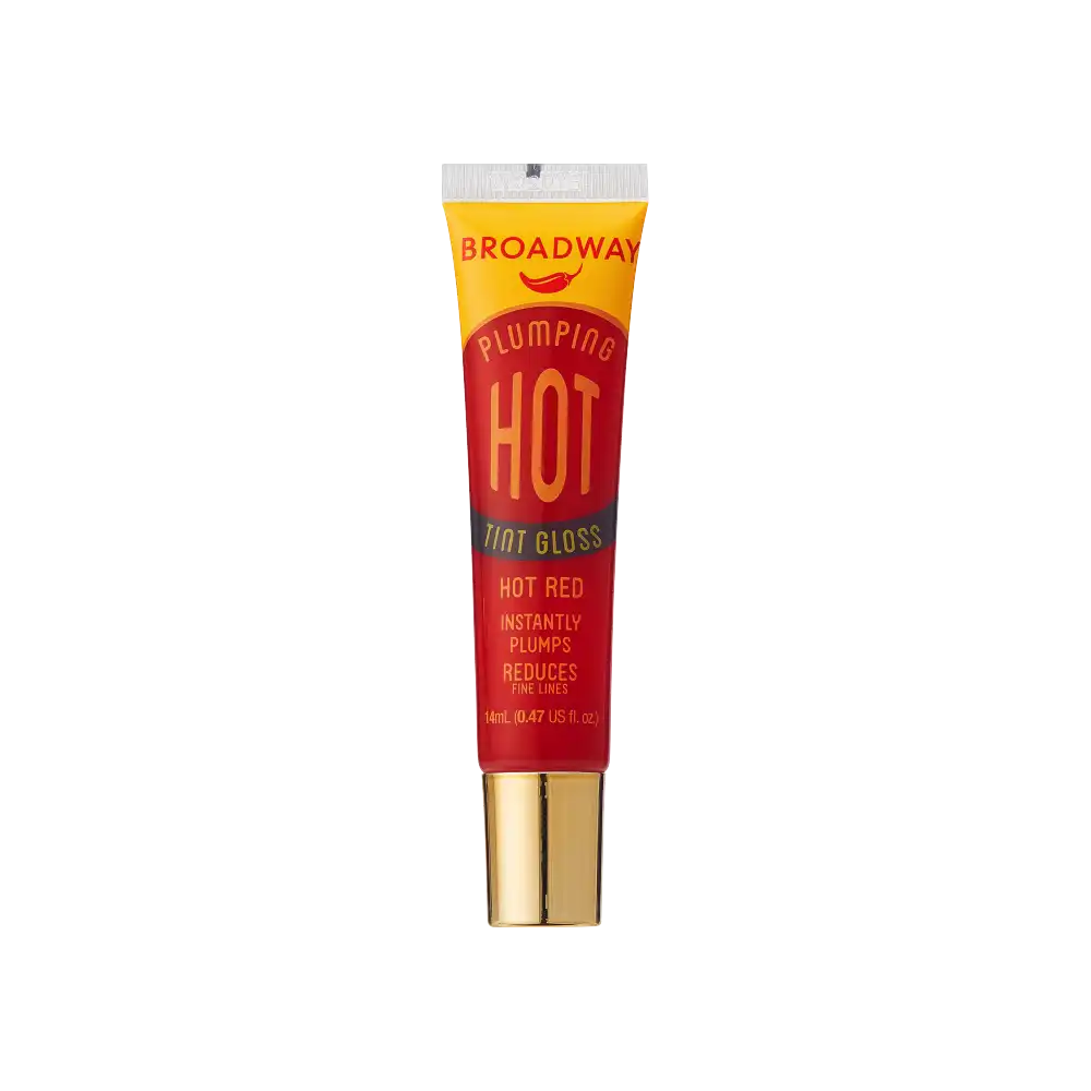 Ruby Kisses Broadway Vita-Lip, Plumping Hot Red, tube