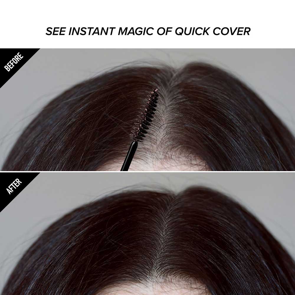 Red By Kiss Quick Cover Root Touch-Up Brush Temporary & Water-Resistant