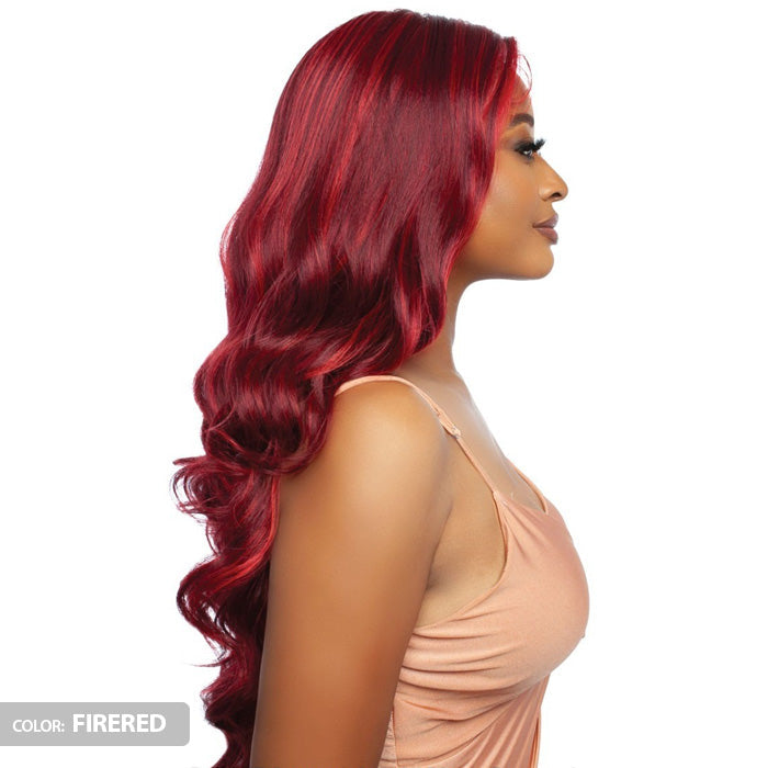 Mane Brown Sugar Skin Bond Lace Pre Handtied Human Hair Blend 13x6 Lace Front Wig - BSSB206 GLUELESS 02 Mane Concept