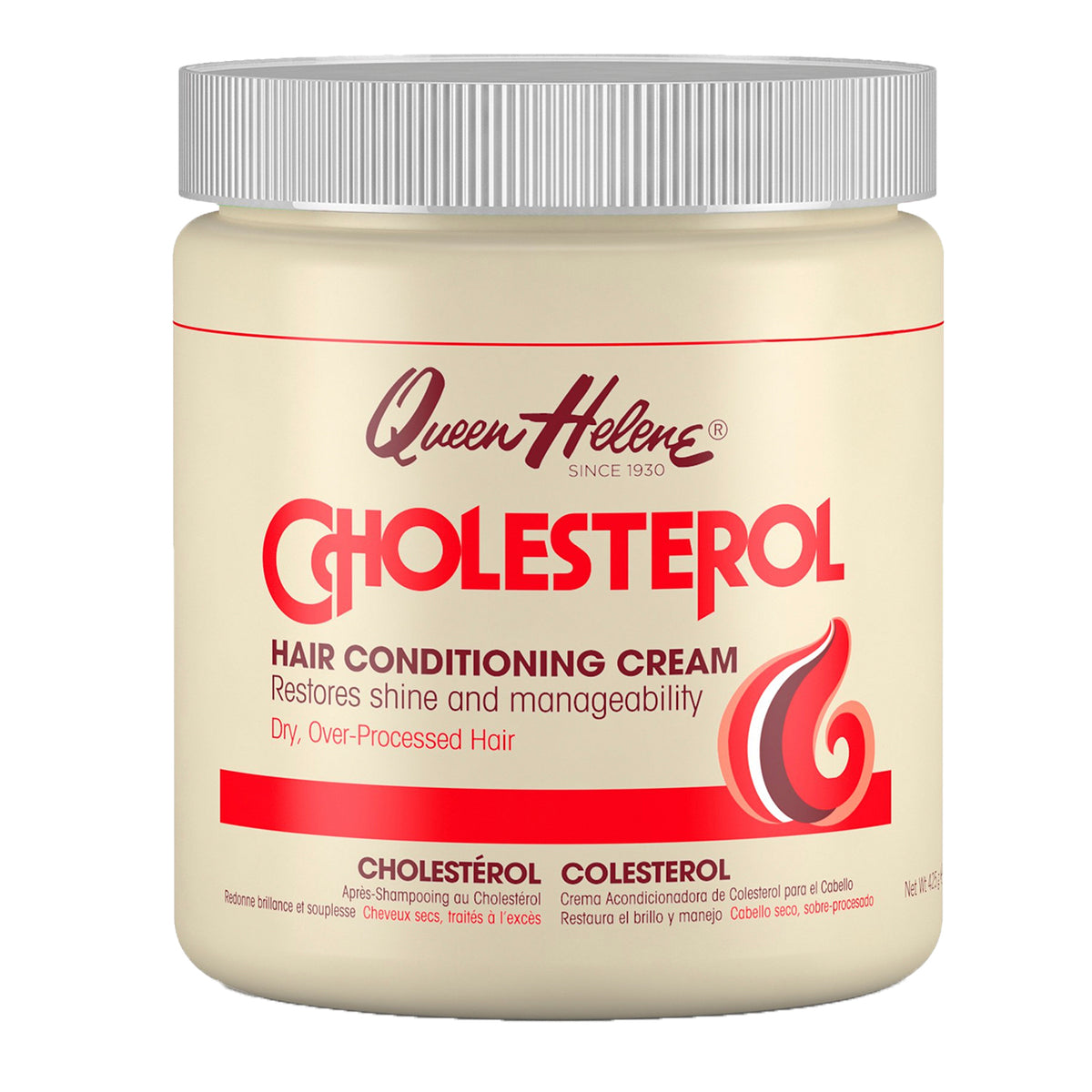 Queen Helene Cholesterol Hair Conditioning Creme 15oz - SamsBeauty Queen Helene