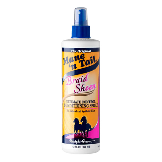 Mane'n Tail Braid Sheen Ultimate Control Conditioning Spray 12oz/ 355ml