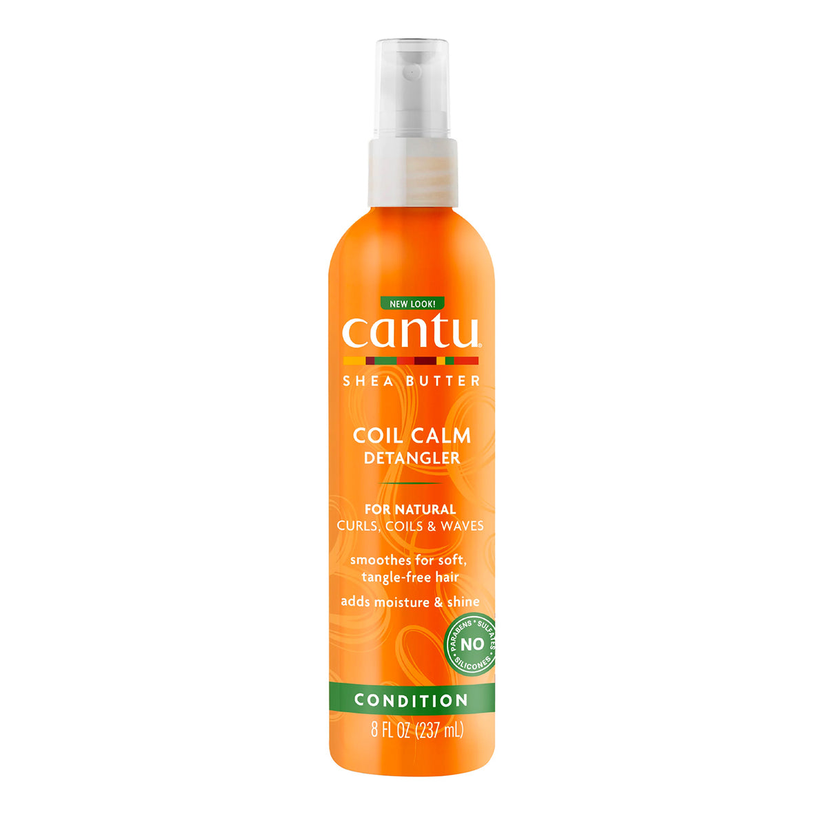 Cantu Shea Butter Natural Coil Calm Detangler 8oz/ 237ml - SamsBeauty Cantu