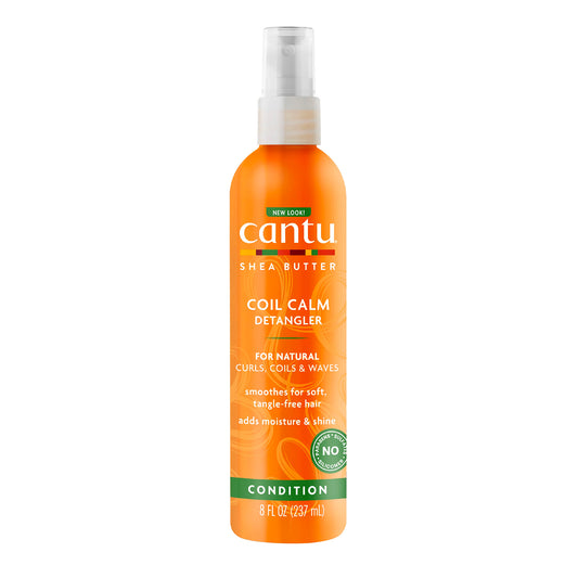 Cantu Shea Butter Coil Calm Detangler spray bottle, 8 oz