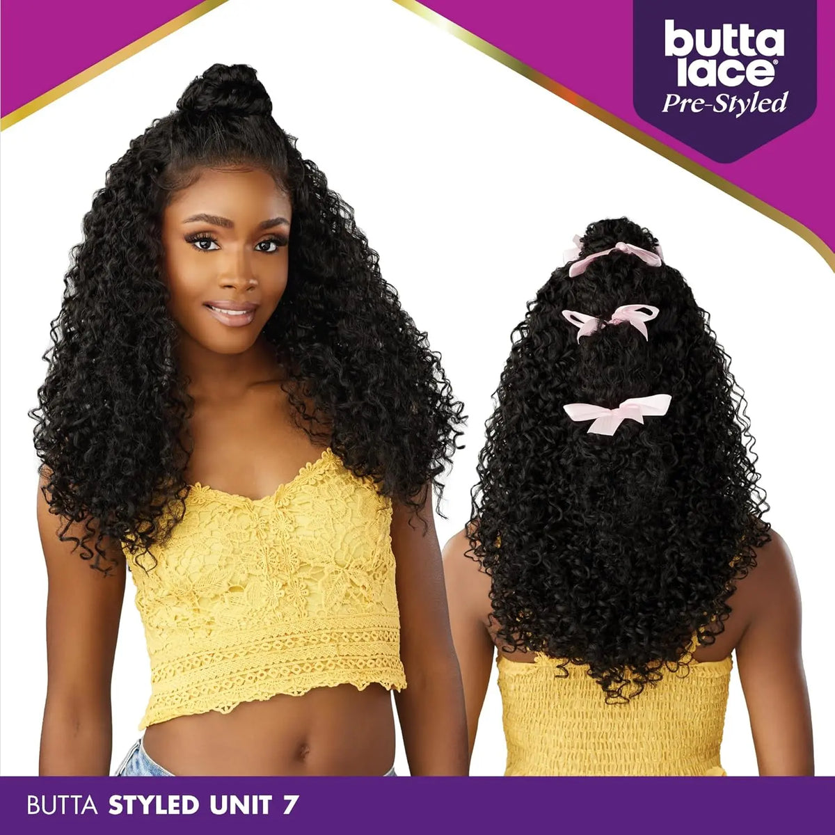Sensationnel HD Lace Front Wig Glueless Butta Pre-Styled Unit 7
