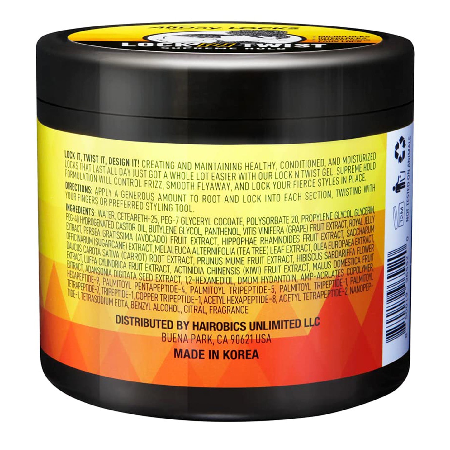 All Day Locks Lock N Twist Supreme Hold 15oz