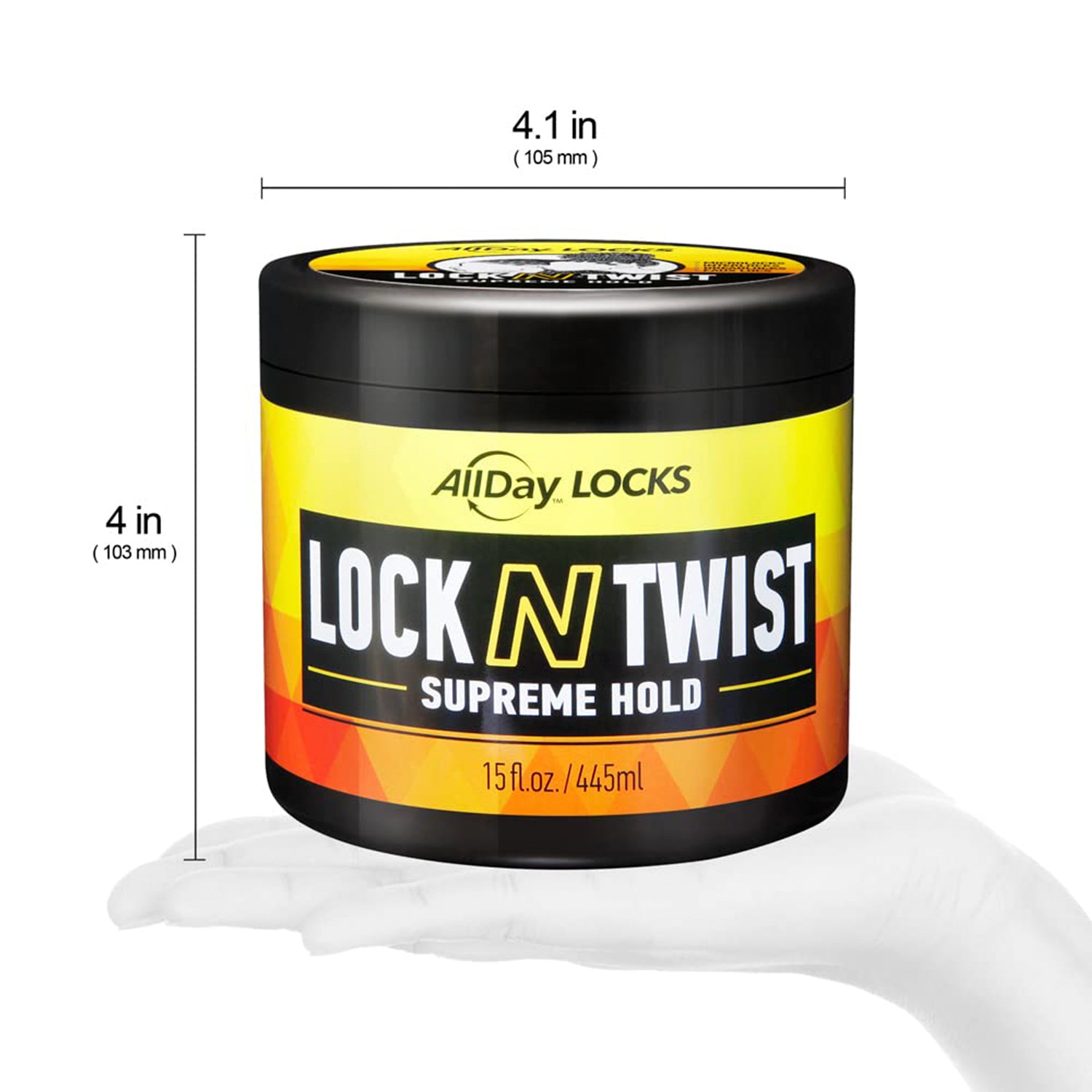All Day Locks Lock N Twist Supreme Hold 15oz