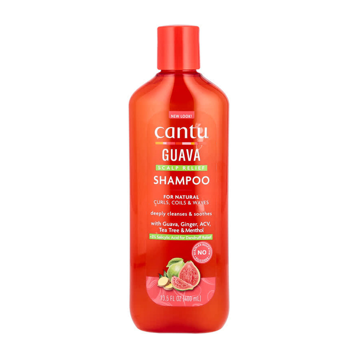 Cantu Guava Scalp Relief Shampoo 13.5oz/ 400ml - SamsBeauty Cantu