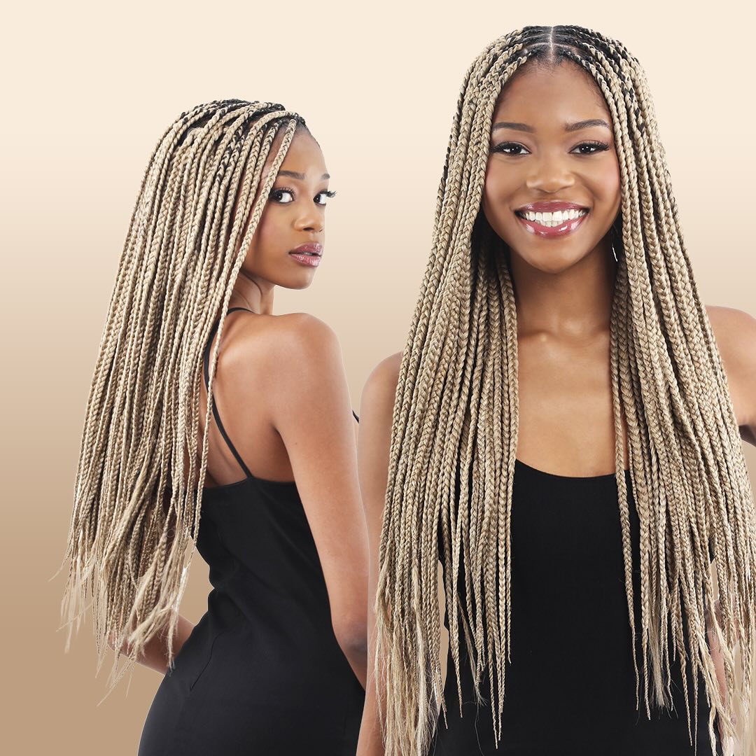 FreeTress Natural Texture Braids Pre-Stretched 3X Braid 301 28"