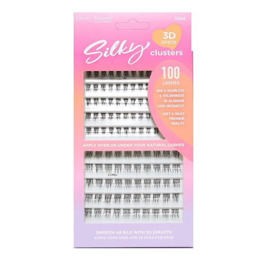 Cherry Blossom 3D Effects Silky Cluster Eyelash 100pcs - Color 72255