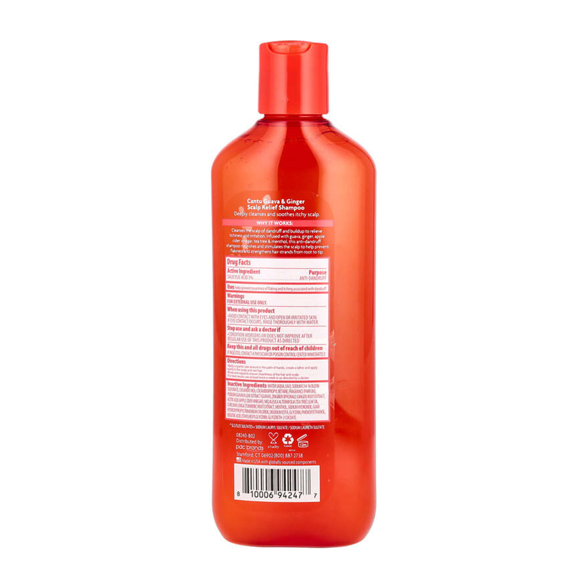 Cantu Guava Scalp Relief Shampoo 13.5oz/ 400ml - SamsBeauty Cantu