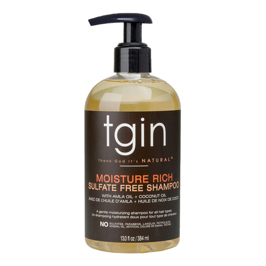 Tgin Moisture Rich Sulfate Free Shampoo 13oz/ 384ml - SamsBeauty Tgin