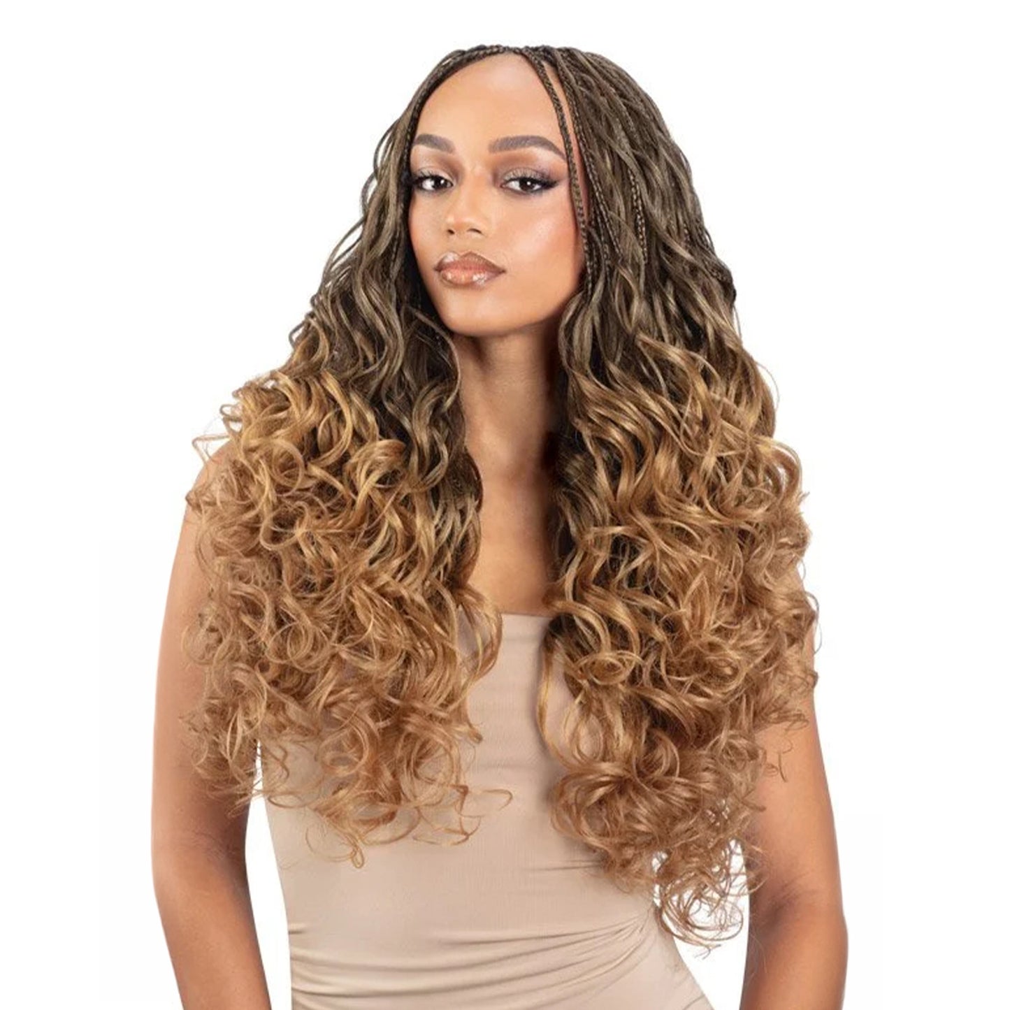 ModelModel Crochet Braids Glance 3X Pre-Stretched French Curl 14"16"18"