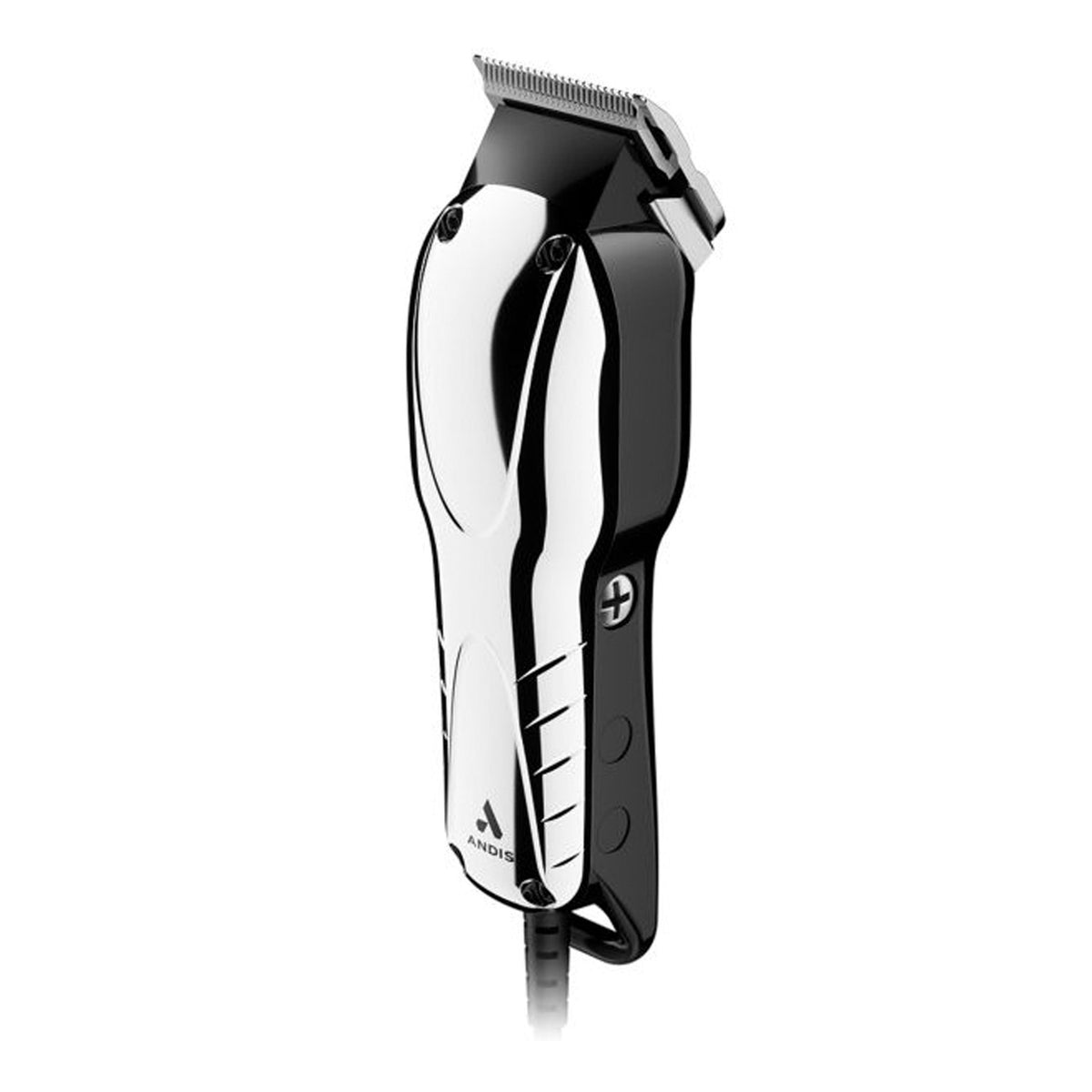 Andis Beauty Master Adjustable Blade Clipper — clipper side view with adjustment lever