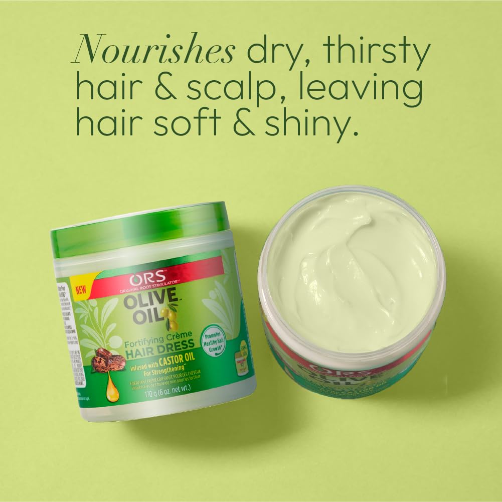 ORS Olive Oil Fortifying Creme Hair Dress 6oz - SamsBeauty Organic Root Stimulator