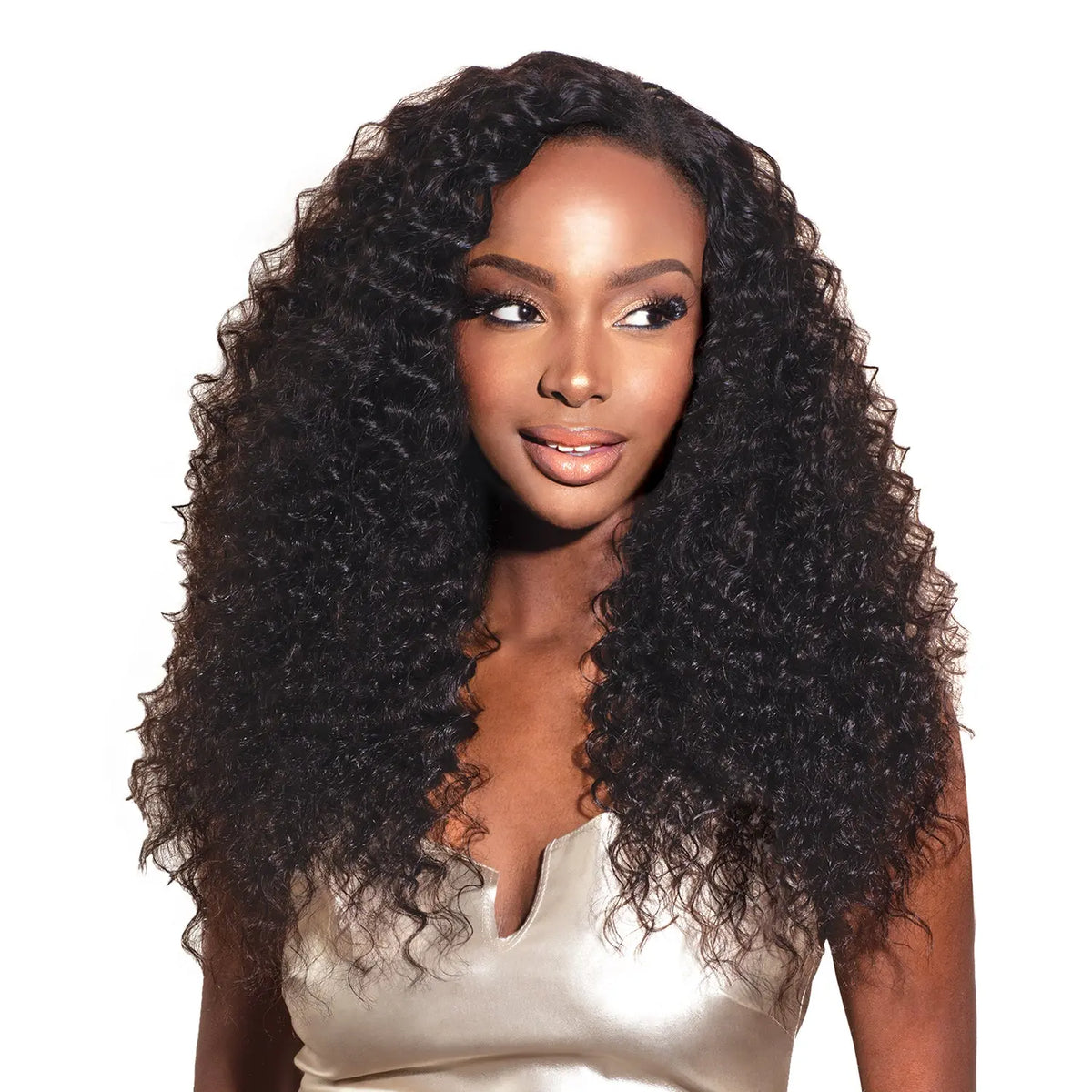 ModelModel Virgin Human Hair Weave Dream Weaver 3 Bundles Deep Curl - SamsBeauty ModelModel