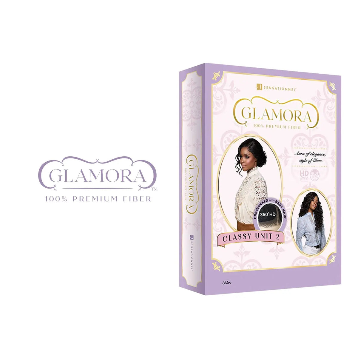 Sensationnel HD Lace Front Wig Glamora Glueless 360 HD Classy Unit 2 - SamsBeauty Sensationnel