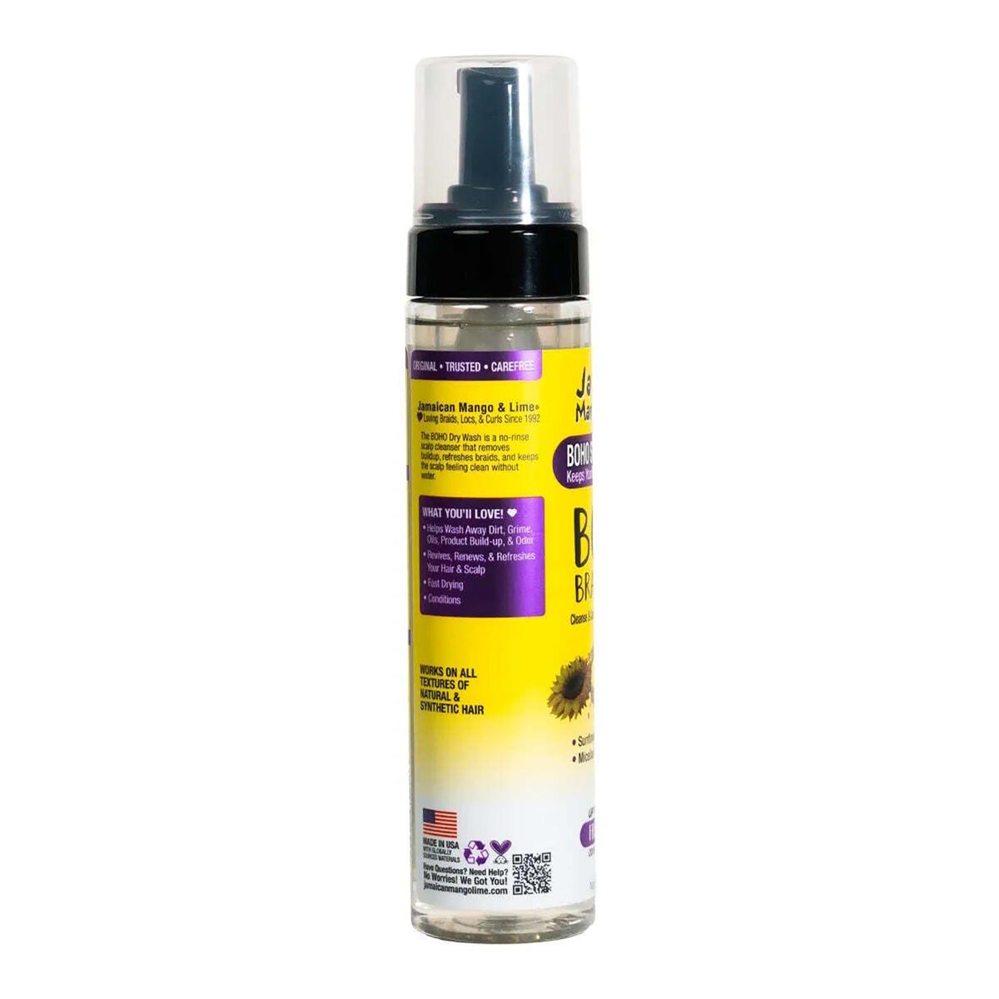Jamaican Mango & Lime Boho Braid Wash 8oz/ 237ml