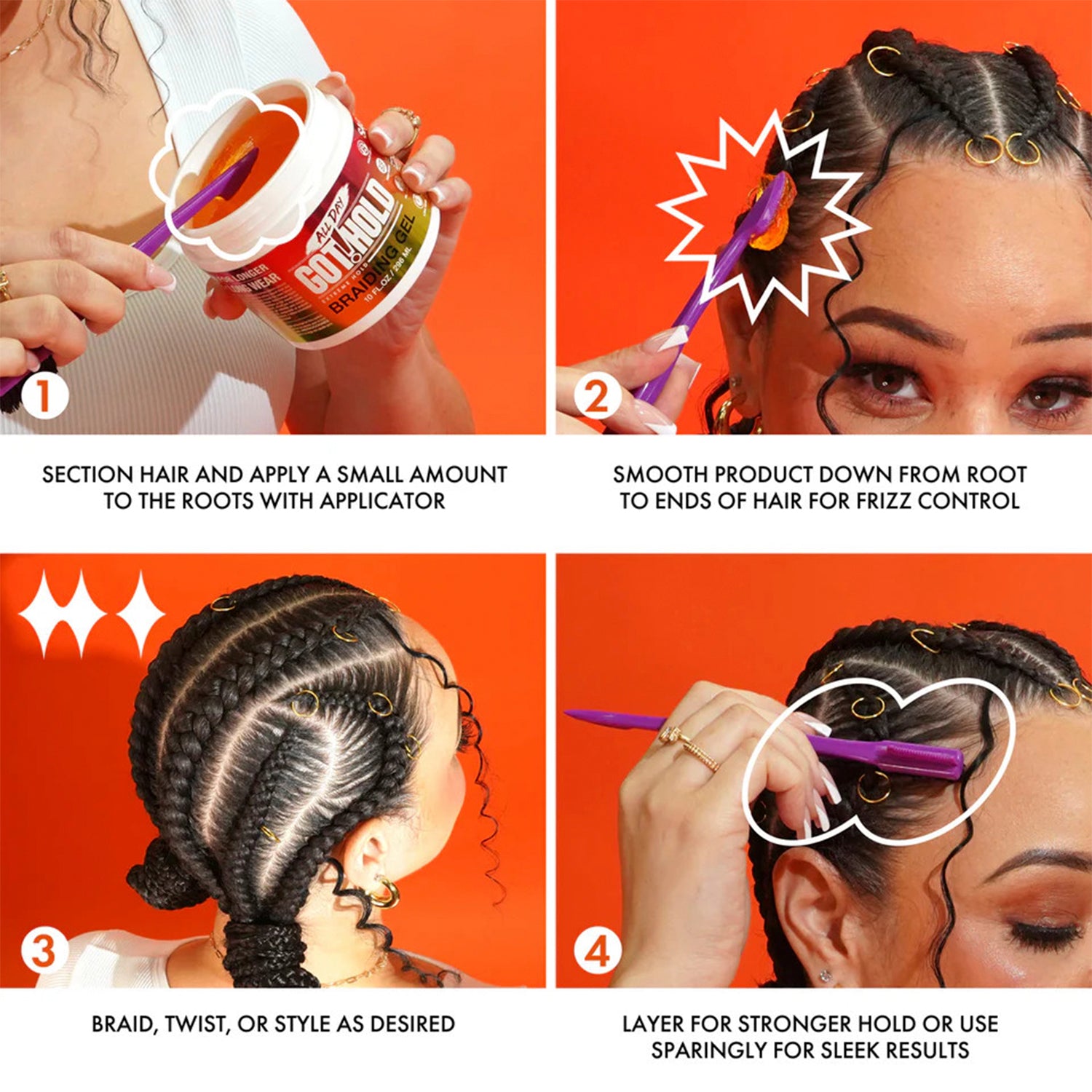 All Day Got Hold Braiding Gel