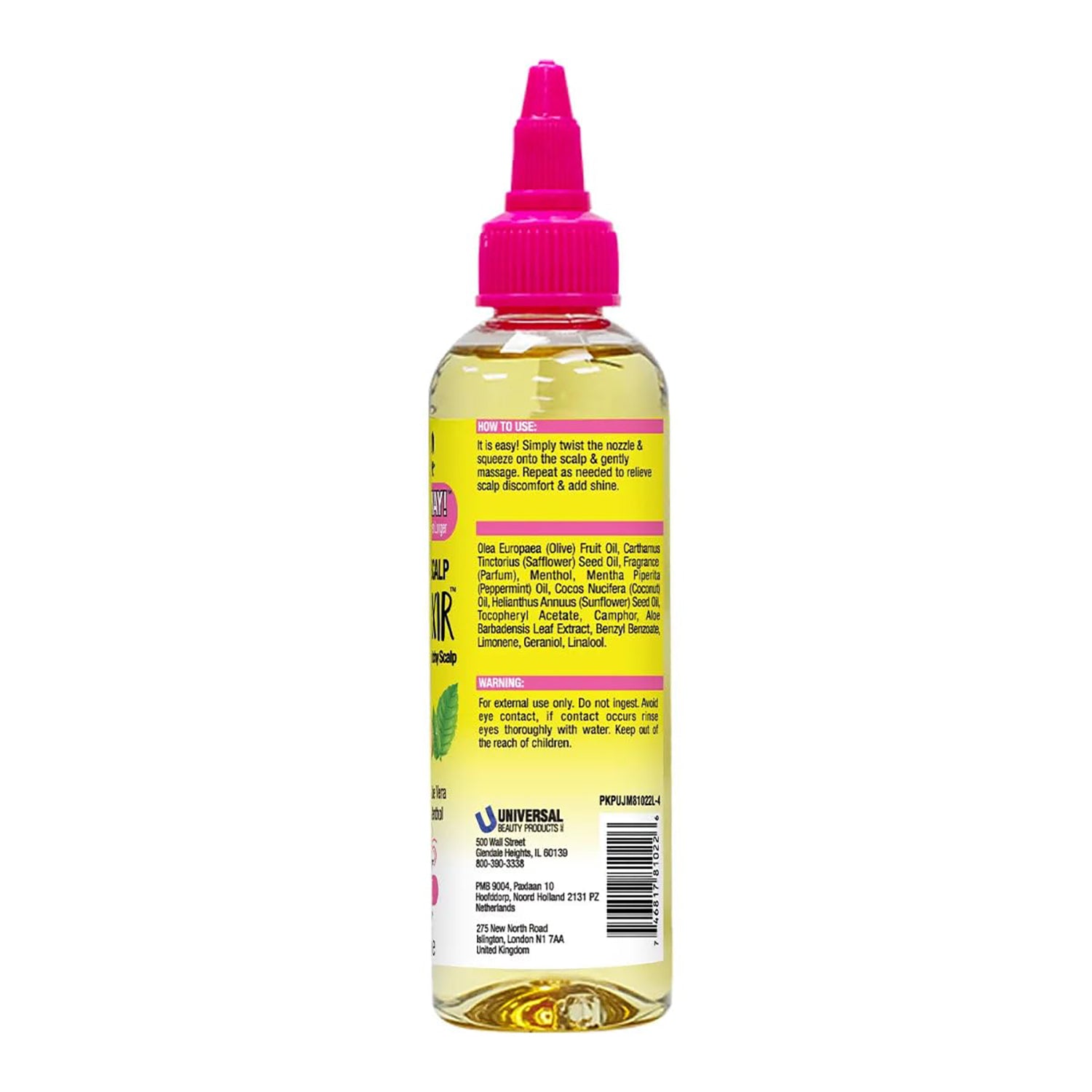 Jamaican Mango & Lime Braid Elixir 4oz/ 118ml