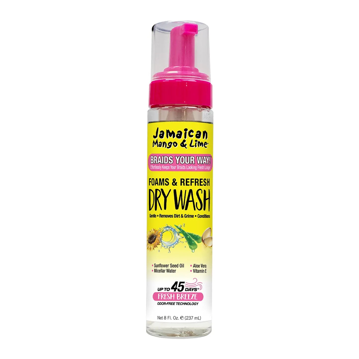 Jamaican Mango & Lime Foams & Refresh Dry Wash