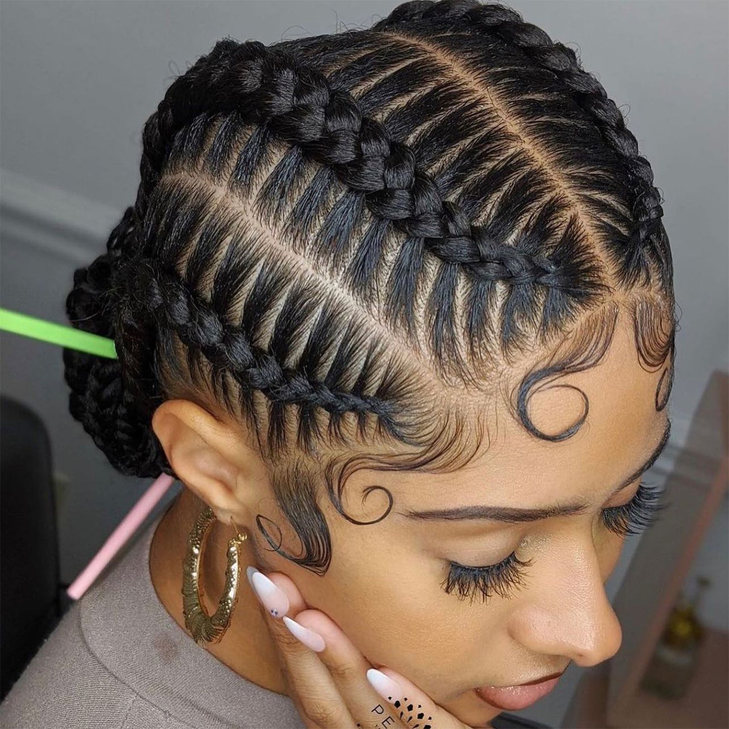 Diamond Edges Black Panther Strong 24HR Hold Braids Edges Locs & Twist Controller Styling Gel 4 oz