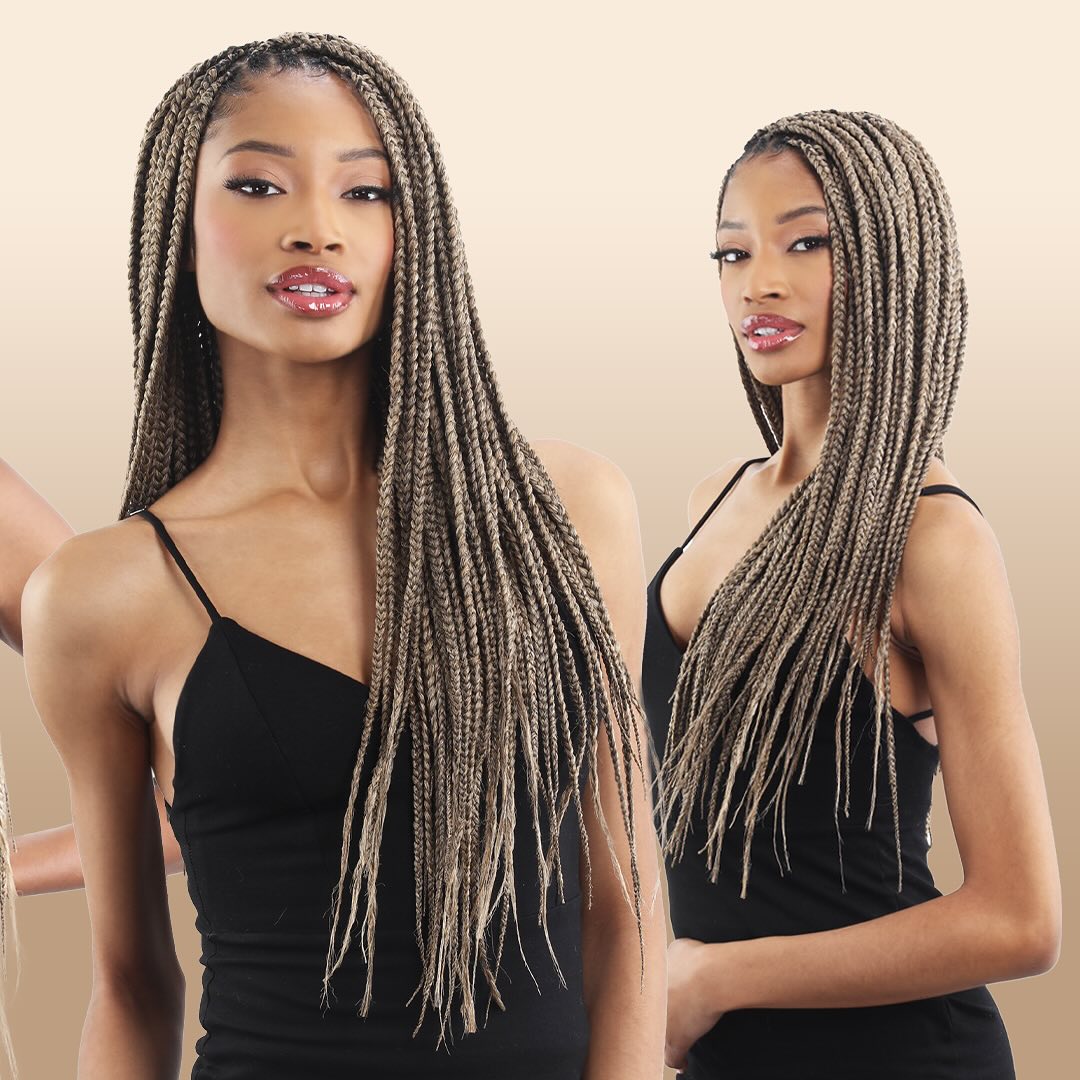 FreeTress Natural Texture Braids Pre-Stretched 3X Braid 301 28"