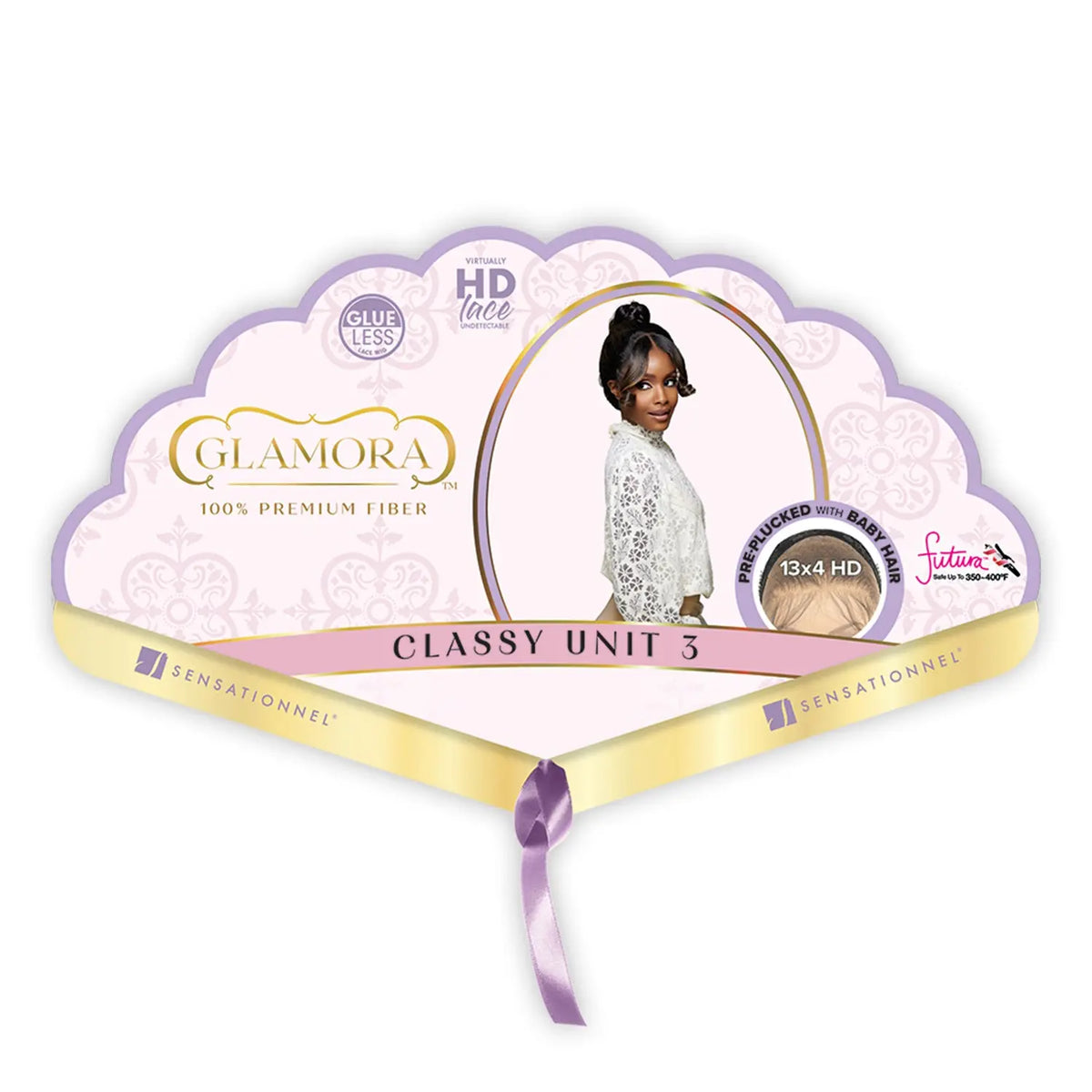 Sensationnel HD Lace Front Wig Glamora Glueless 13X4 Classy Unit 3 - SamsBeauty Sensationnel