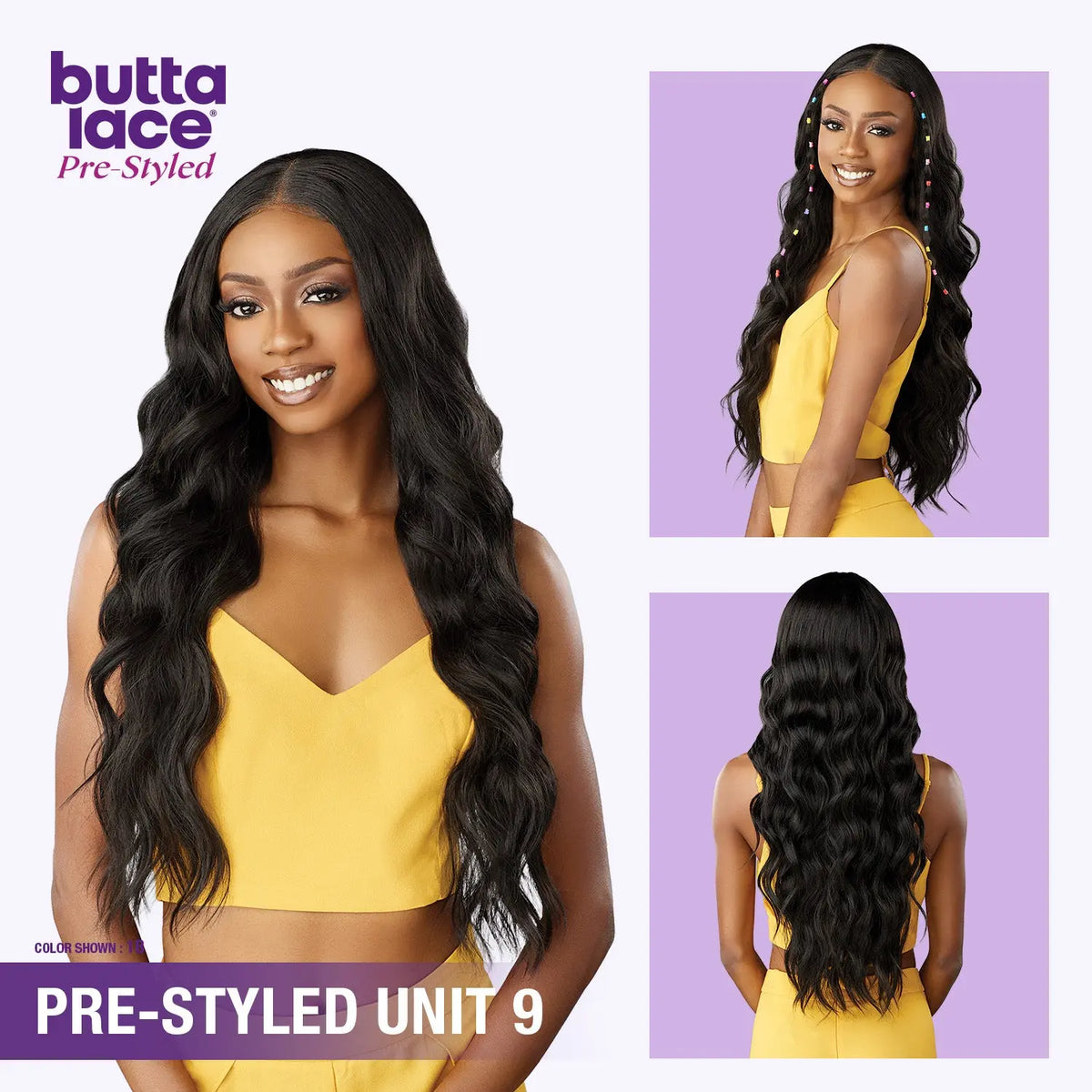 Sensationnel HD Lace Front Wig Glueless Butta Pre-Styled Unit 9