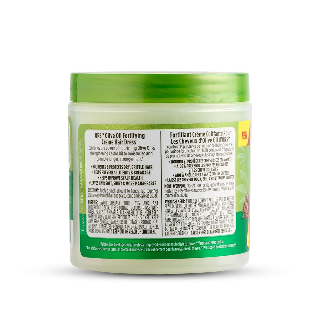 ORS Olive Oil Fortifying Creme Hair Dress 6oz - SamsBeauty Organic Root Stimulator