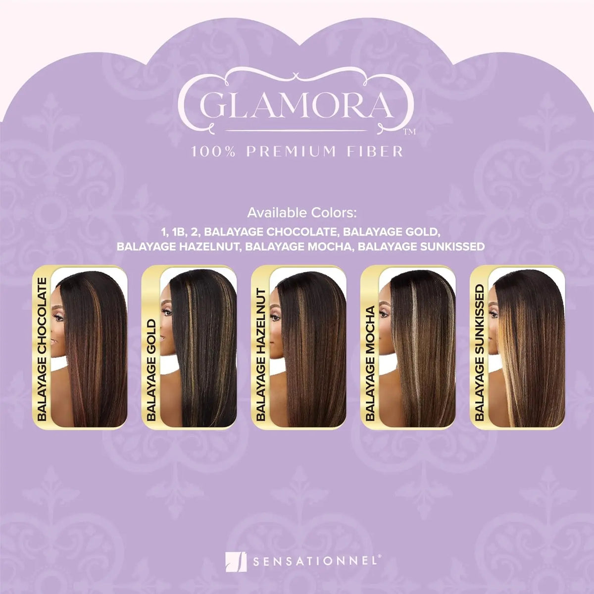 Sensationnel HD Lace Front Wig Glamora Glueless 360 HD Classy Unit 2 - SamsBeauty Sensationnel