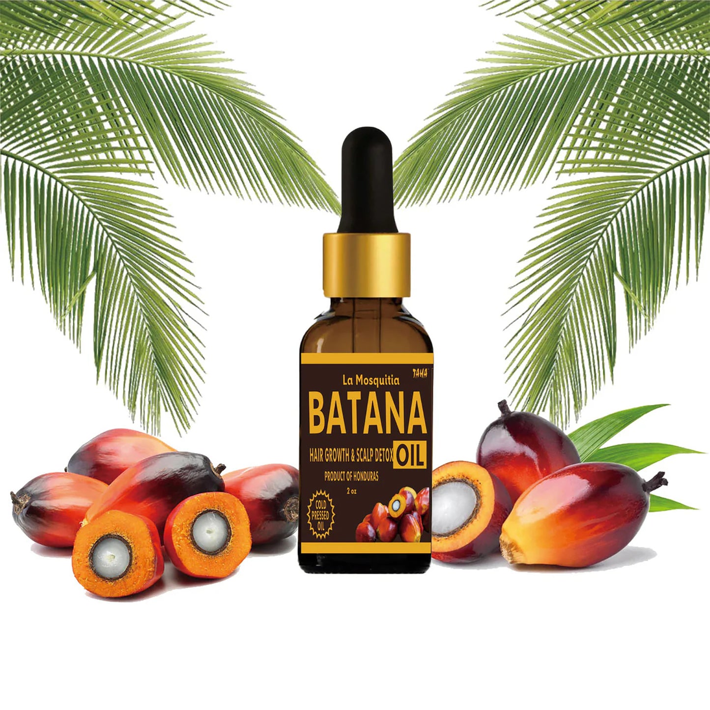 Taha La Mosquitia Batana Hair Growth & Scalp Detox Oil 2oz