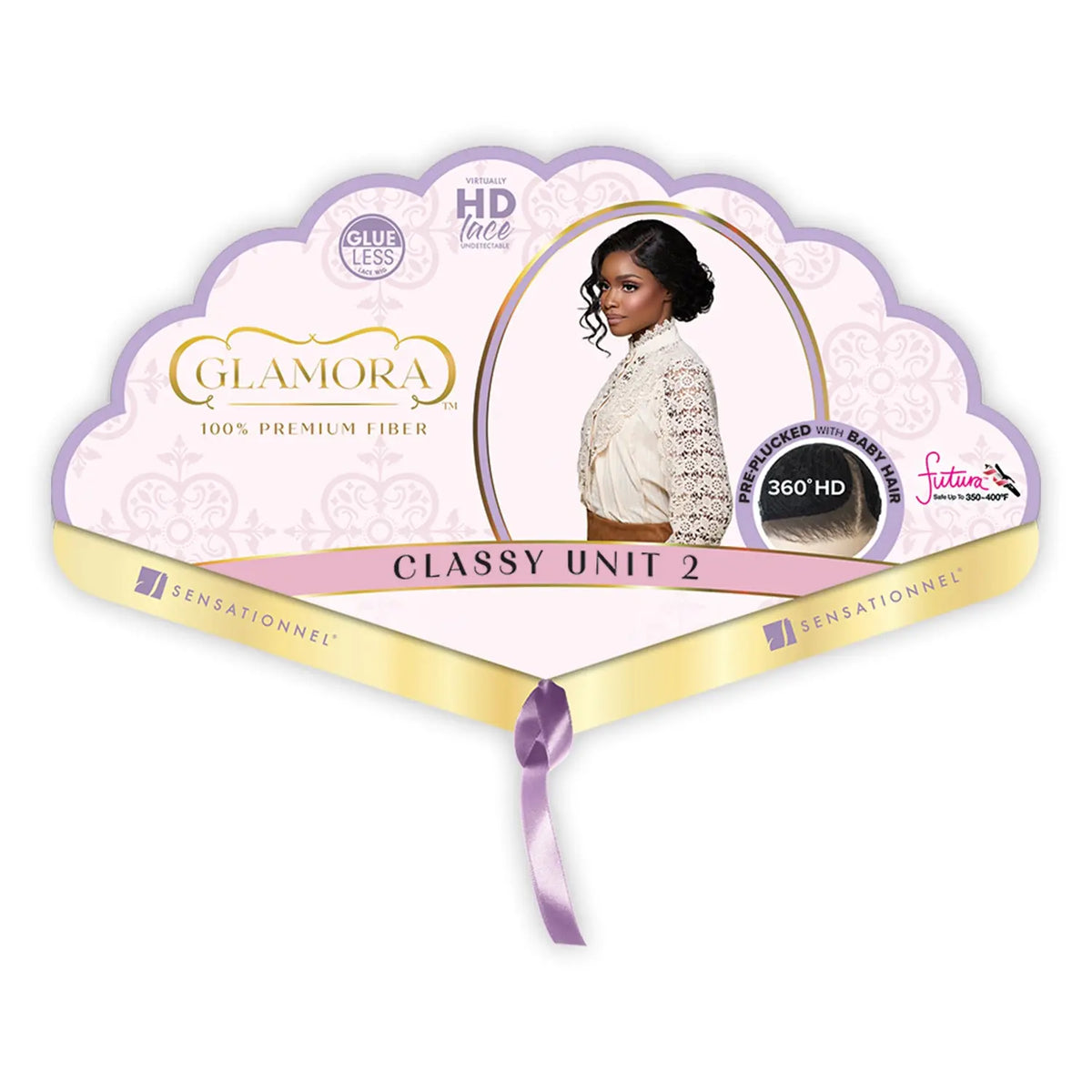 Sensationnel HD Lace Front Wig Glamora Glueless 360 HD Classy Unit 2 - SamsBeauty Sensationnel
