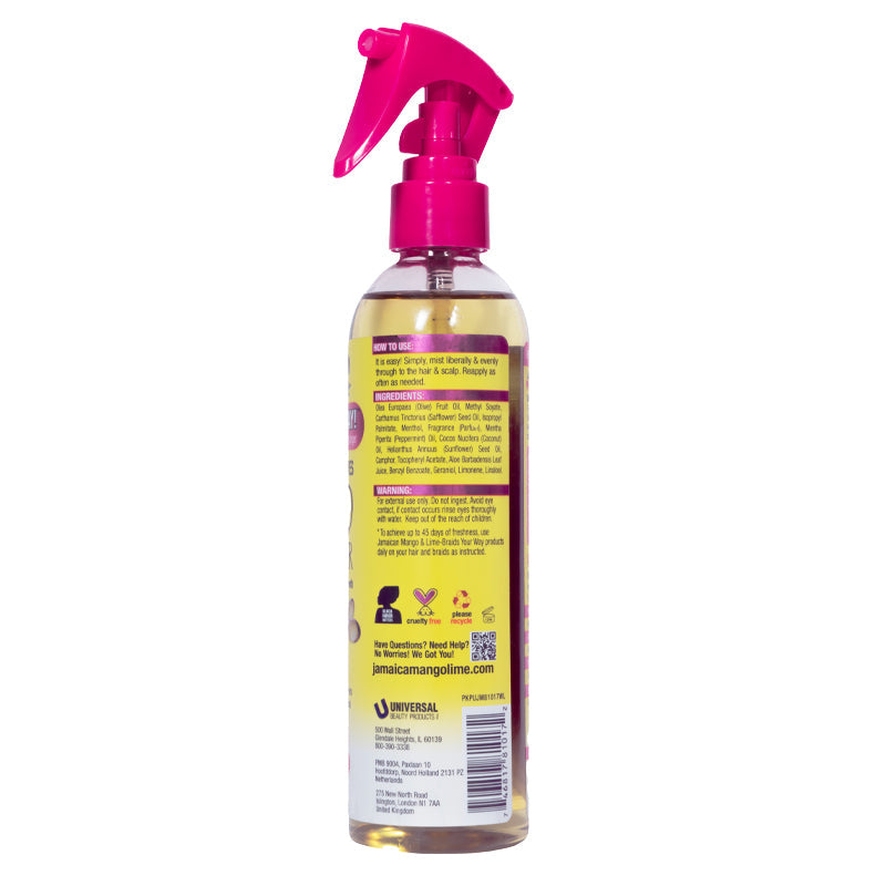 Jamaican Mango & Lime 6-in-1 Soothes & Revives Braid Refresher - 8oz
