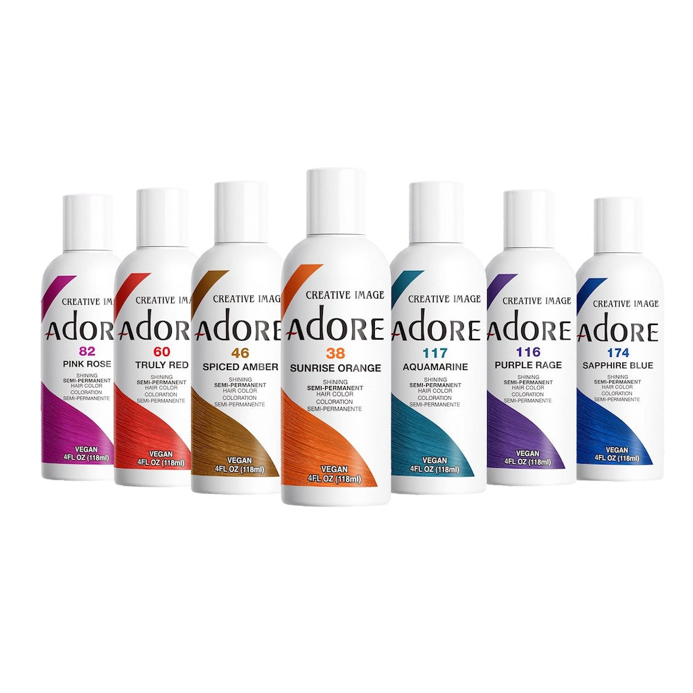Adore Semi Permanent Hair Color 4 oz (Various Color Options)