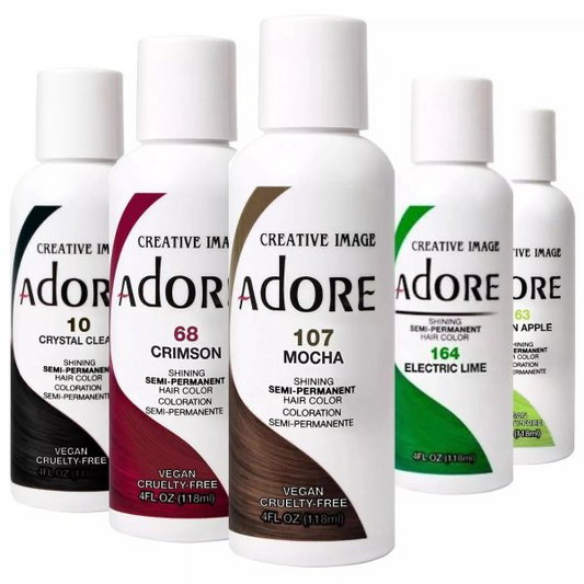 Adore Semi Permanent Hair Color 4 oz (Various Color Options)