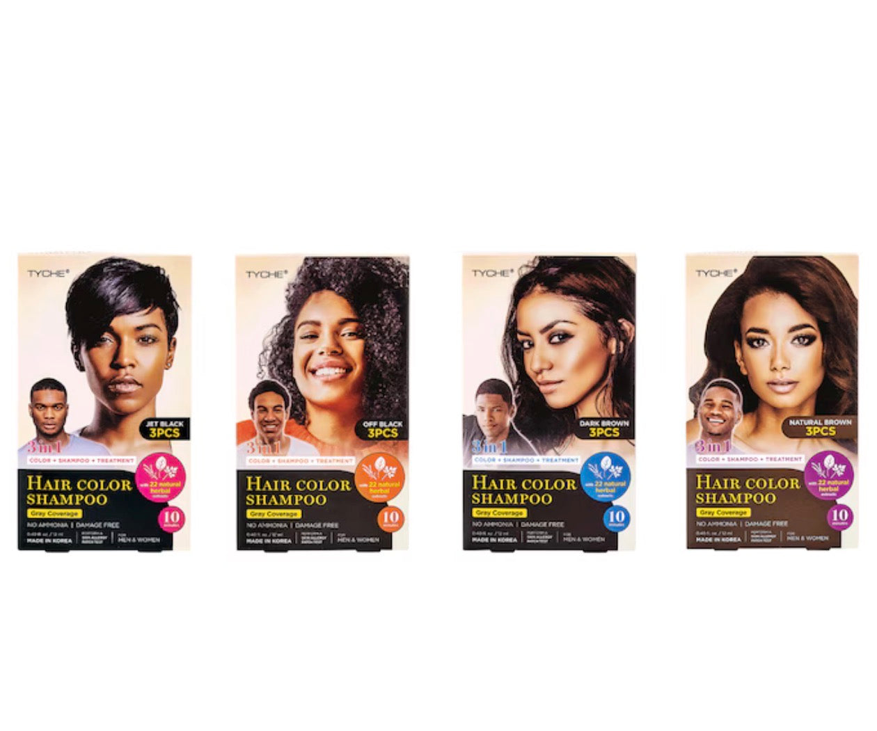 Tyche Magic Hair Color Shampoo (Multiple Color Options)