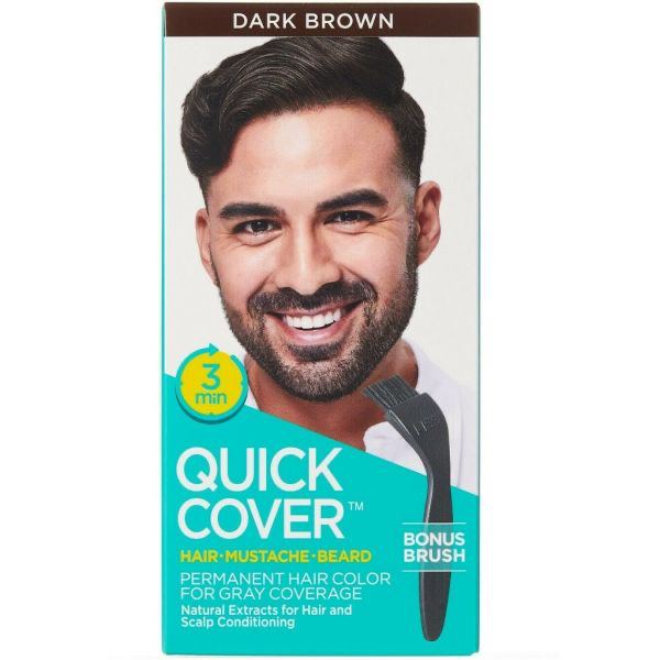 Kiss Quick Cover Hair/Mustache/Beard #QMC (PC) - Multiple Colors