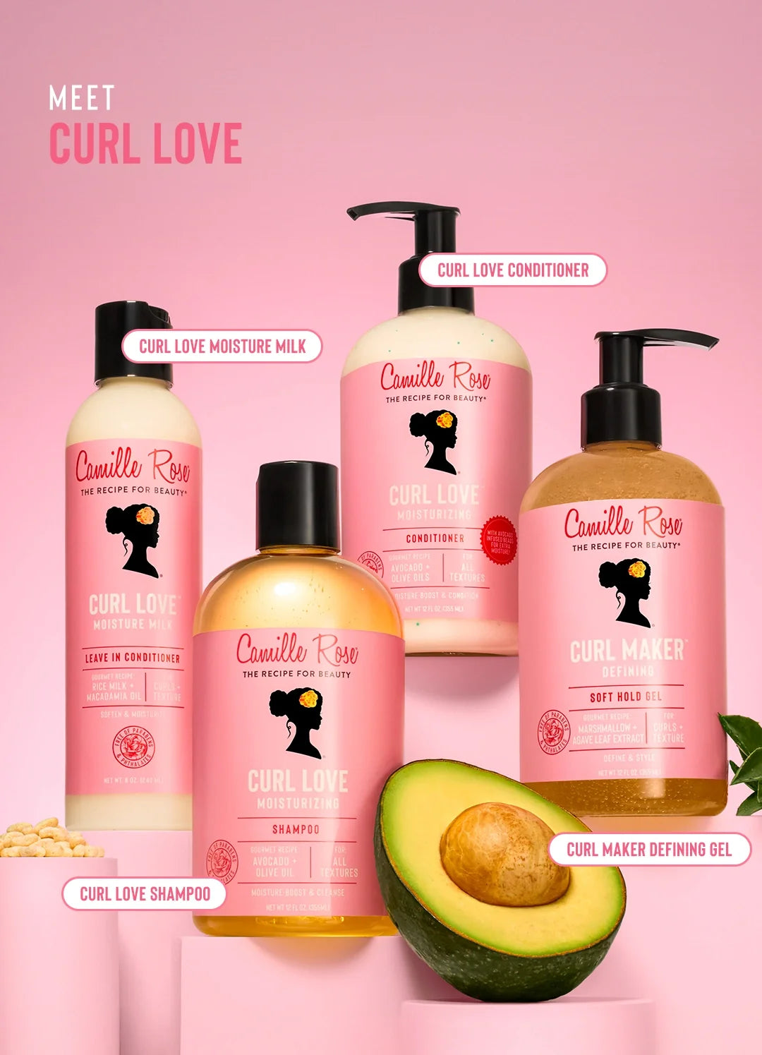 Curl Love Moisture Milk Camille Rose Naturals