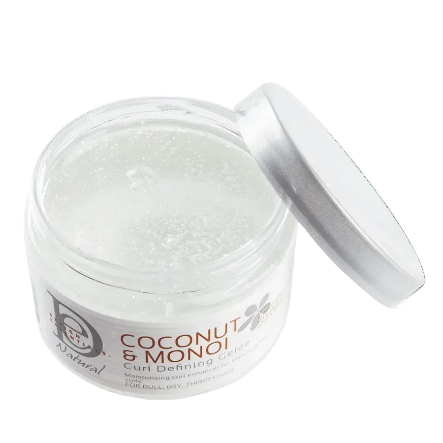 Coconut & Monoi Curl Defining Gelee 12oz-Inside of Jar