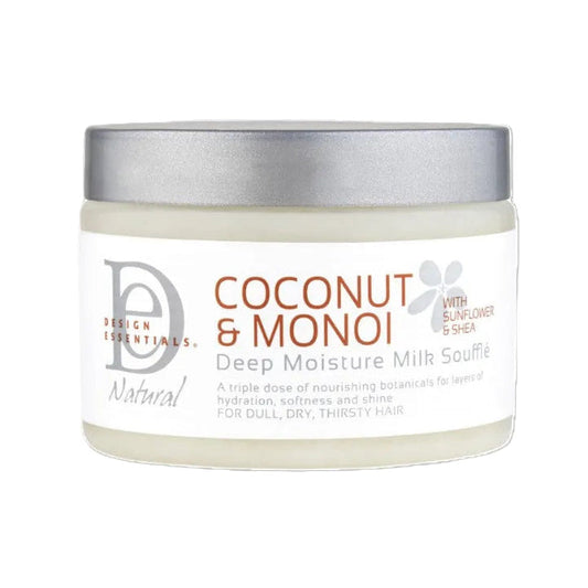 Design Essentials Coconut & Monoi Deep Moisture Milk Soufflé 12 oz — 12 oz Milk Soufflé jar