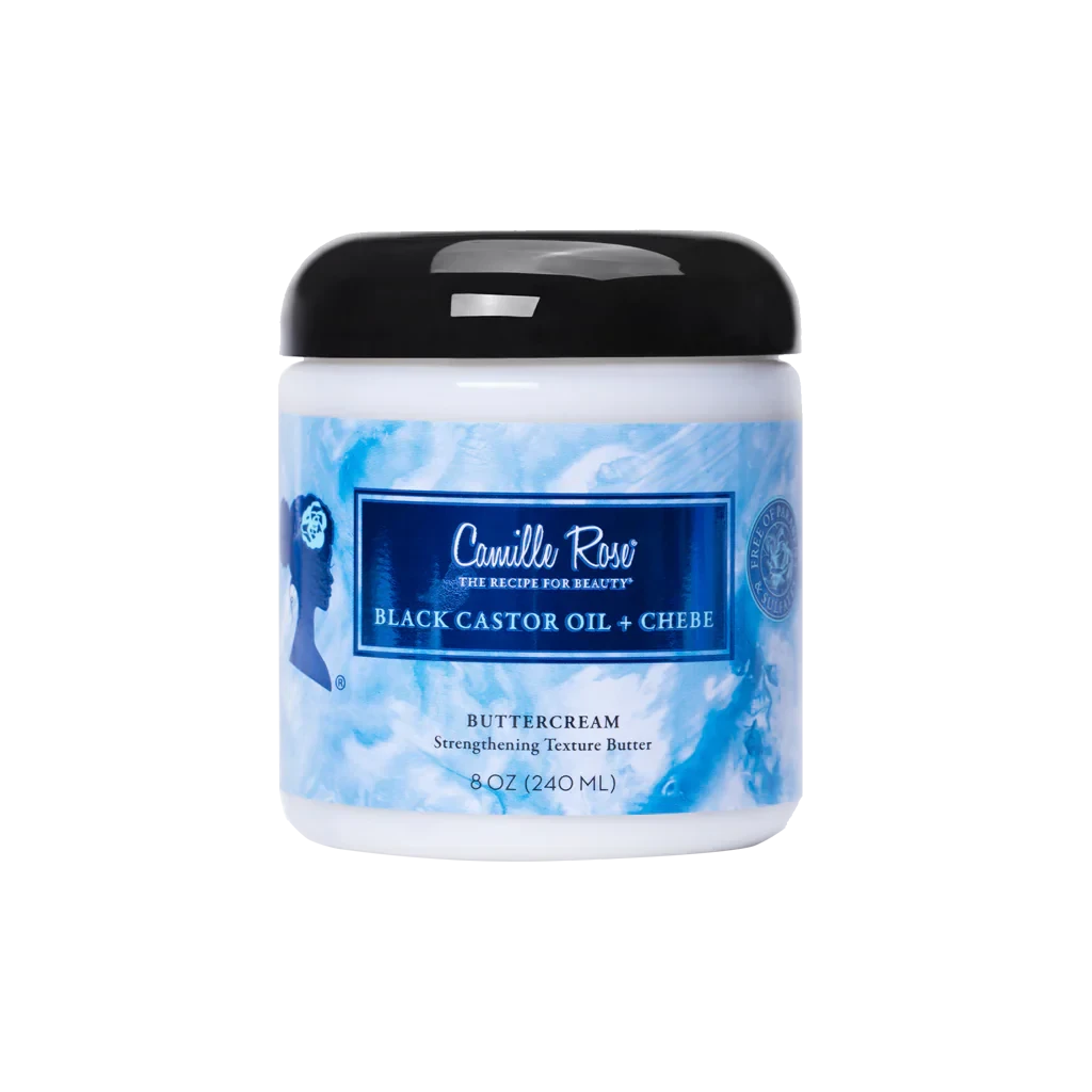 Camille Rose Black Castor Oil & Chebe Butter Cream  8oz