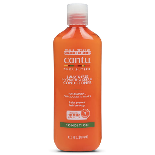 Cantu Shea Butter Hydrating Cream Conditioner bottle, 13.5 oz