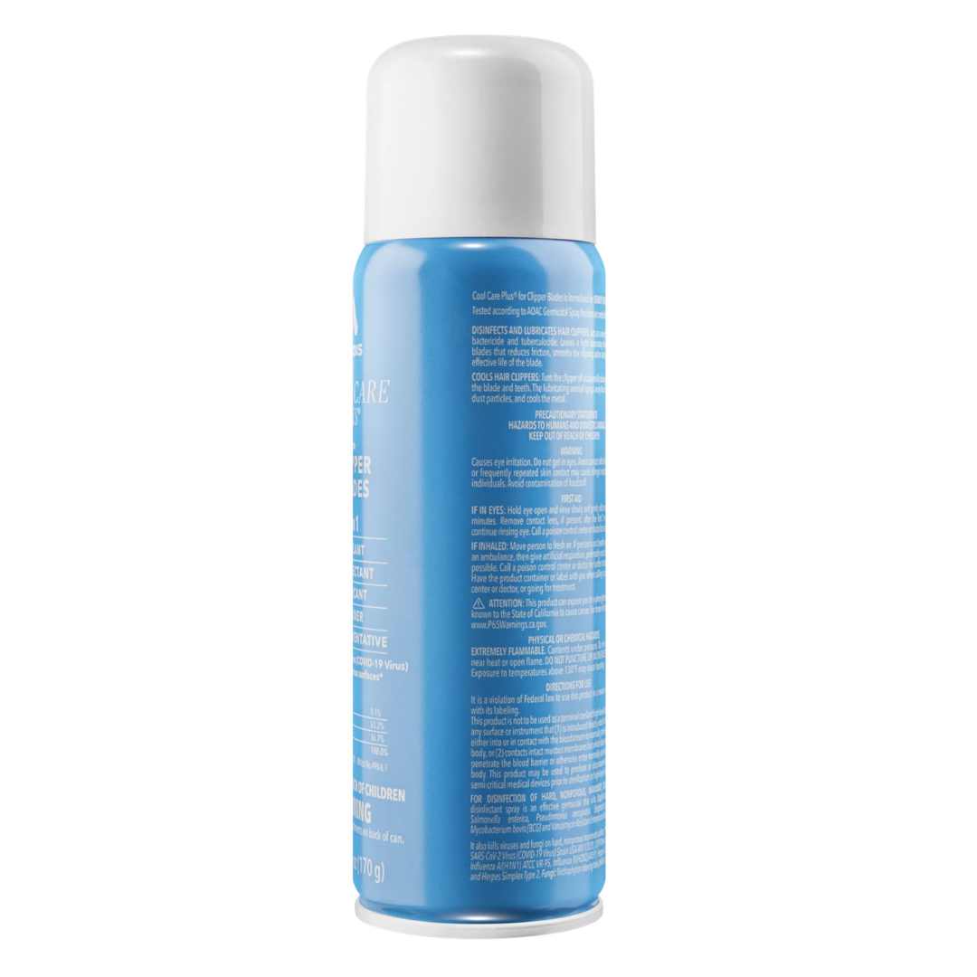 Andis Cool Care Plus for Clipper Blades 5-in-1 Spray | Disinfect, Lubricate & Cool – Choose Size Andis