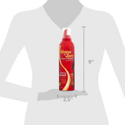 Ampro Shine n Jam Magic Fingers Hair Mousse - 12 fl oz