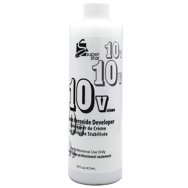 Marianna Super Star Cream Peroxide Developer 10 Volume (Available in 4oz, 8oz, 16oz, 32oz)