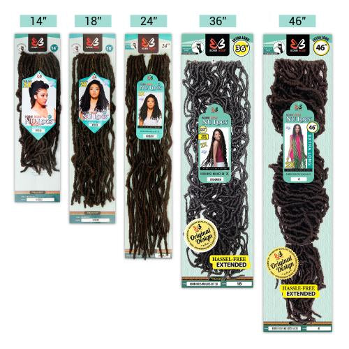Bobbi Boss Synthetic Hair Crochet Braids African Roots Braid Collection Nu Locs