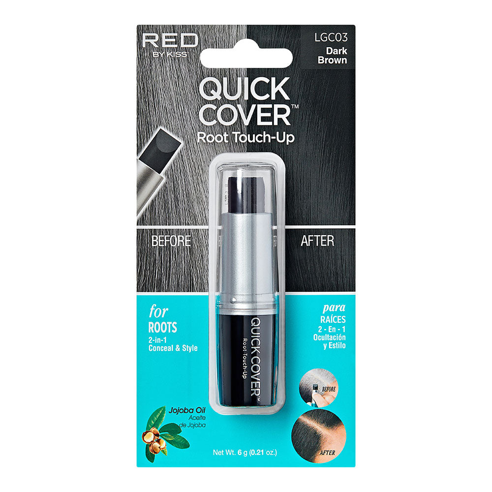 Red By Kiss Quick Cover Root Touch-Up Stick Temporary & Water-Resistant